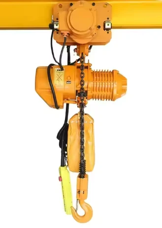 SCHÖNES DESIGN UND LANGLEBIGER ELEKTROKETTENZUG ZUM HEBEN VON GEGENSTÄNDEN