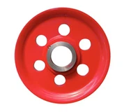 Geschmiedete Drahtseilrolle, die Kranscheibe für die Maschinenbau-Hebeindustrie hochzieht