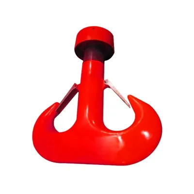 Red Ramshorn Crane Hook